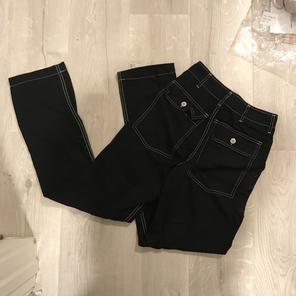 Pants - Brandy Melville black cargo pant